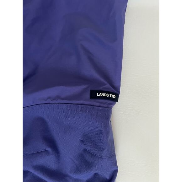 Land’s End Kids Squall Waterproof Insulated Iron Knee Snow Bibs Violet‎ Skiing - Picture 8 of 12